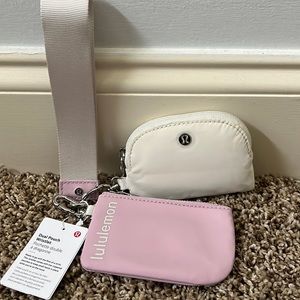 NWT Lululemon Dual Pouch Wristlet